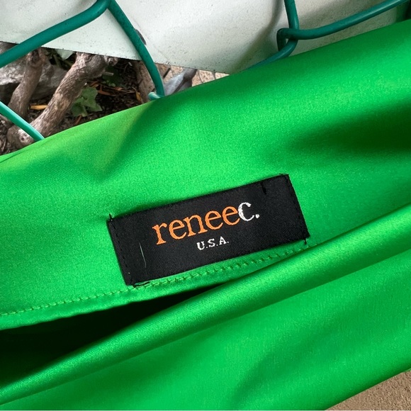 RENEE C. Women’s Satin One-shoulder Dress - M - Picture 4 of 13